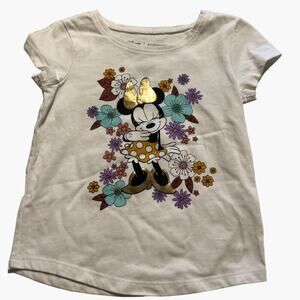 Disney Jumping Beans Toddler Girls Size 3 Minnie Mouse Softest Tee Twins Multipl